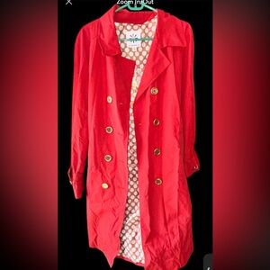 Isaac Mizrahi coat new without tags size medium long comes below knees